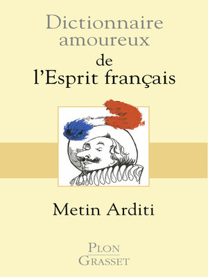 cover image of Dictionnaire amoureux de l'esprit français